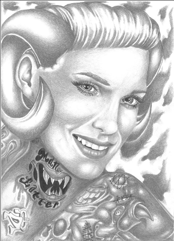 Man Eater by DC an ILL-FIENCED Art Creation