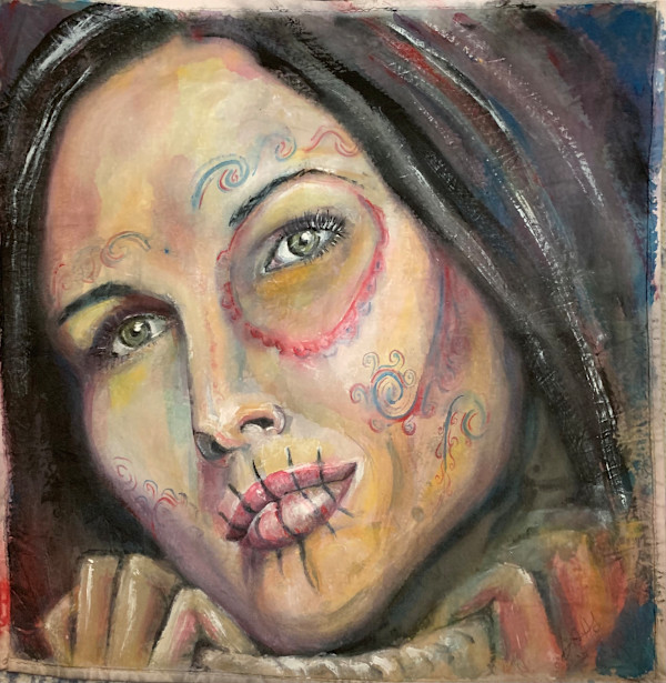 COVID Day of Dead by Brian Hindson