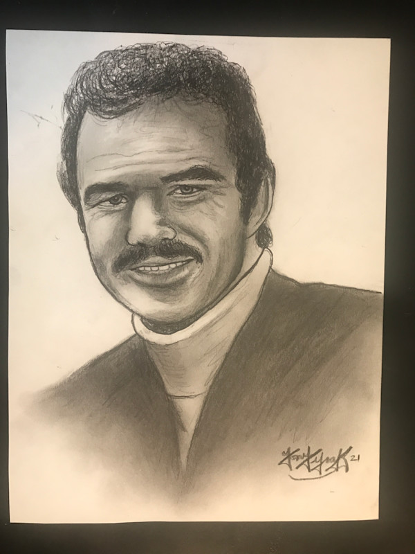 Burt Reynolds by Tony Graff