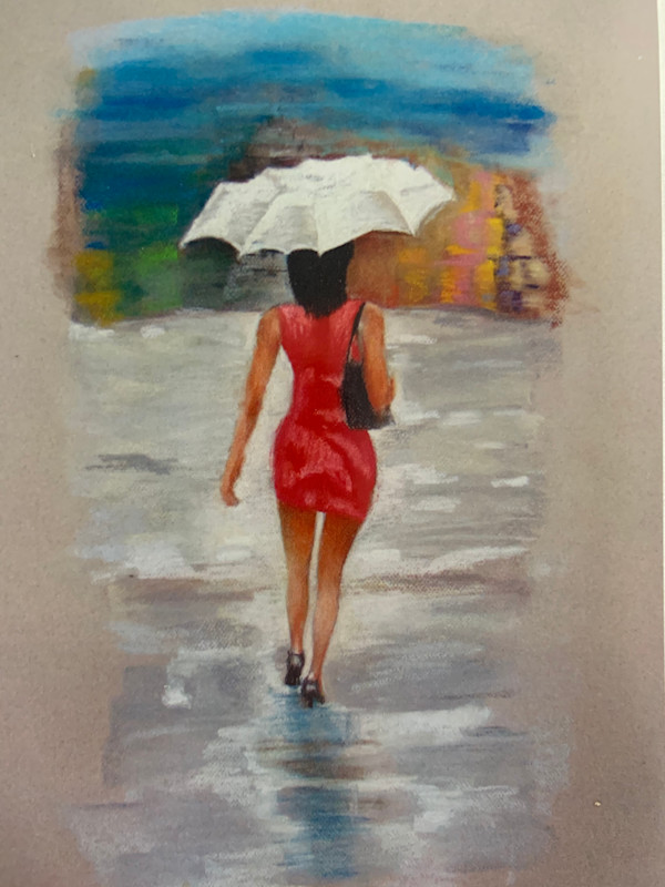 White Umbrella by Richard Dowless