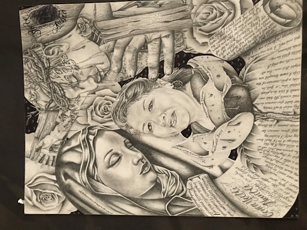 Mother Mary, Rose by Daniel Martinez