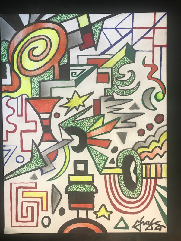 Chaotic Debris by Tony Graff