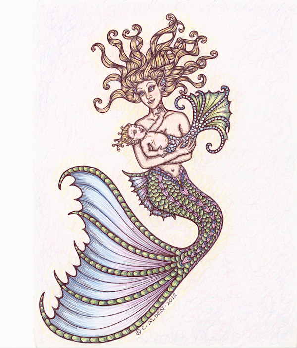 Mama Mermaid by Carole Alden