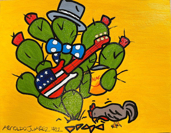 Cactus Has Character by Arnoldo Juarez