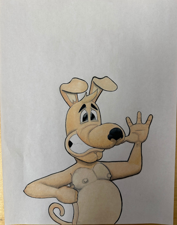Hello Doggy by Vince Vader