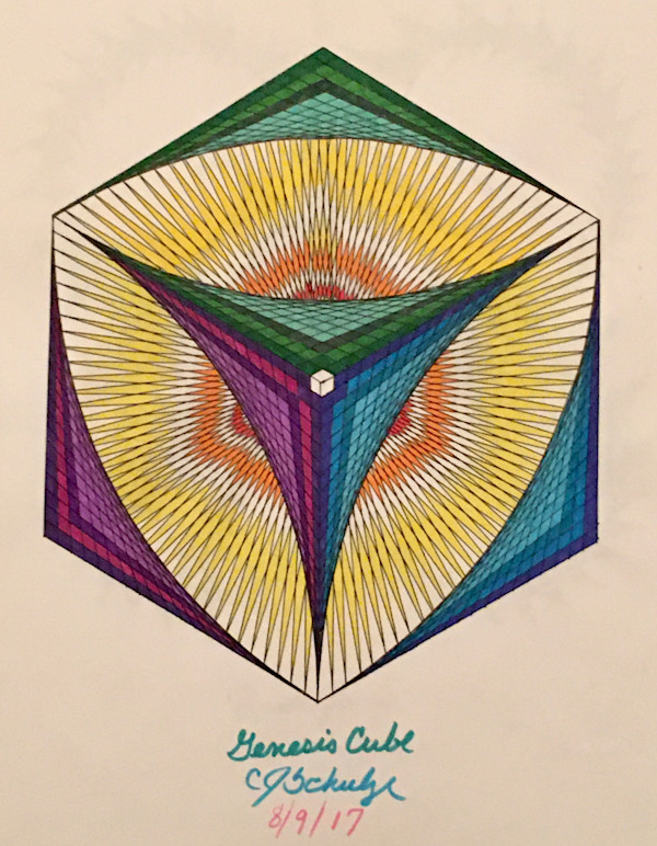 Genesis Cube by Chris Schulze