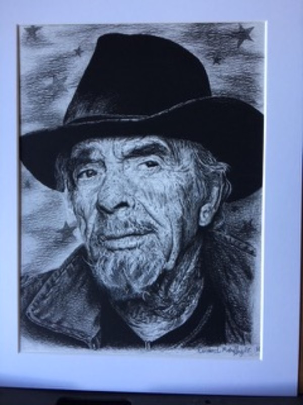 Merle Haggard by Curtis Mahaffey Jr.
