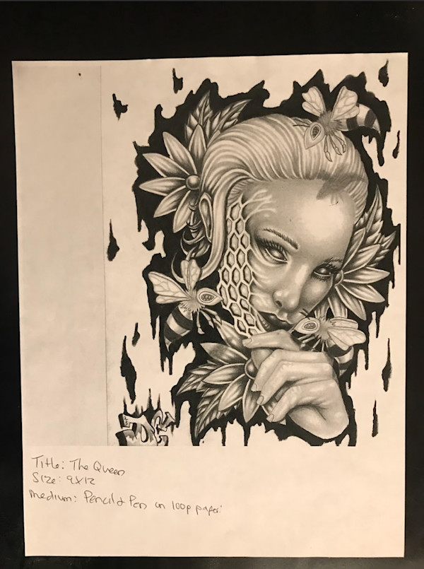 The Queen by DC an ILL-FIENCED Art Creation