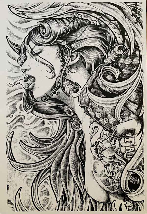 Untitled by DC an ILL-FIENCED Art Creation