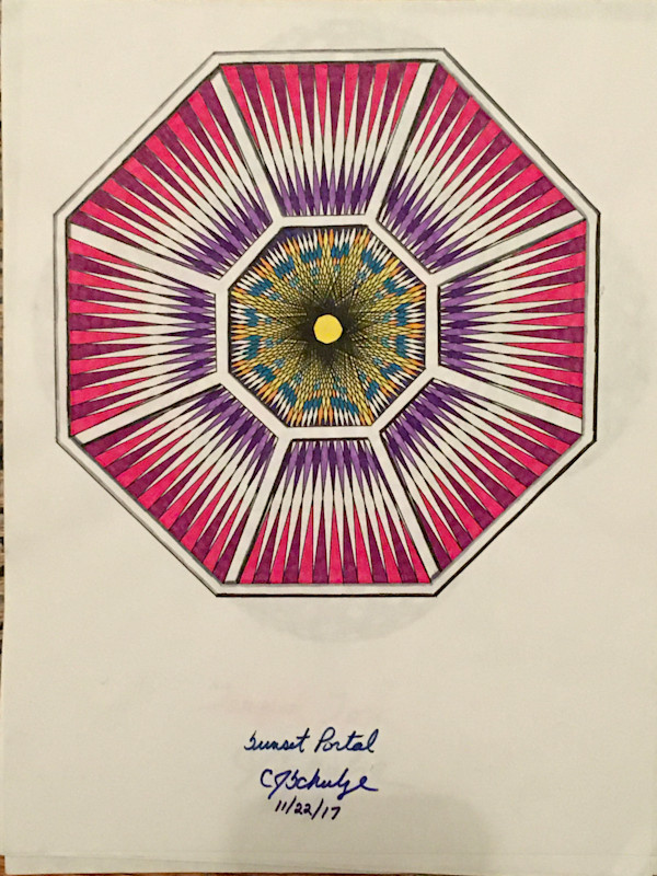 Sunset Portal by Chris Schulze