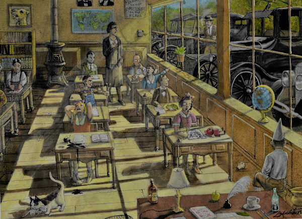 A Visit from the Superintendent by Danny Ashton