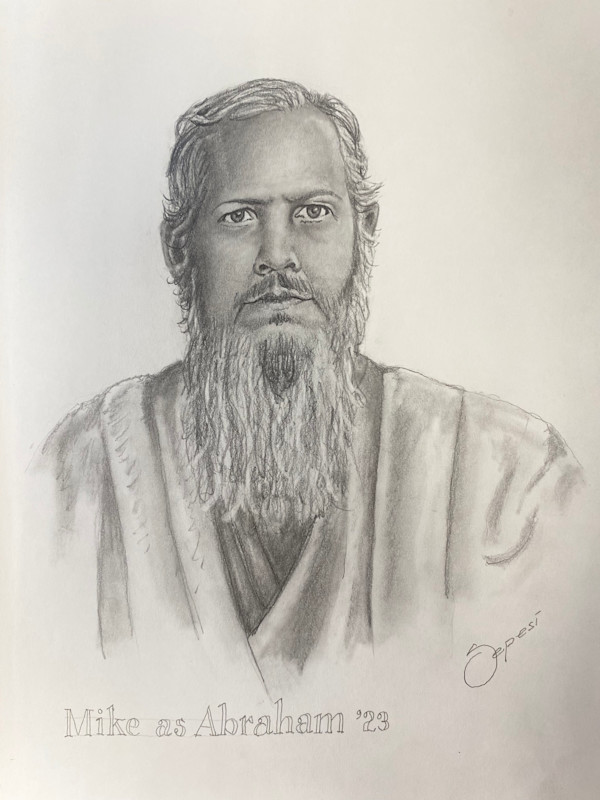 Mike as Abraham by James M Sepesi
