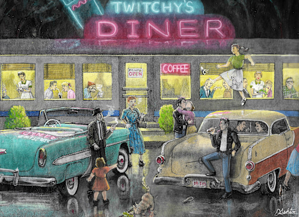 Twitchy’s Diner by Danny Ashton
