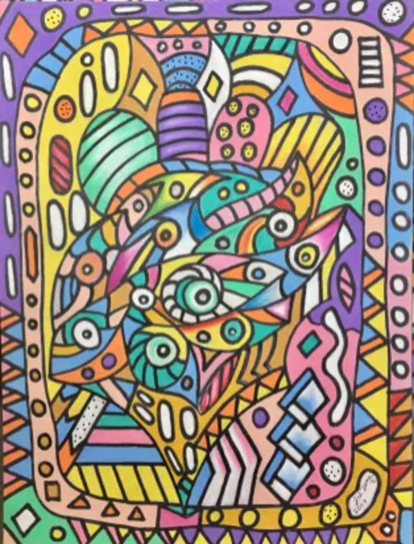 Trapped in Net, the School -- 2009 by John W. Zenc