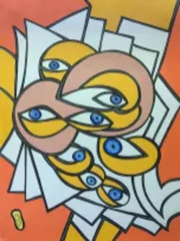 Behind Blue Eyes by John W. Zenc