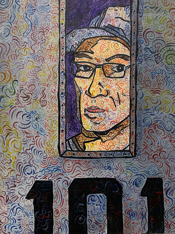 A Self Portrait by Brian Hindson