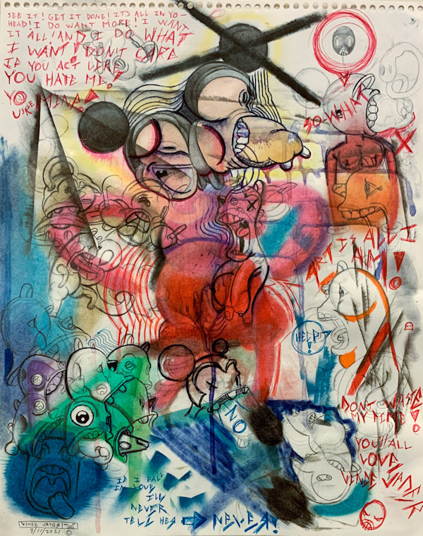 Letter of Art 2021 by Vince Vader