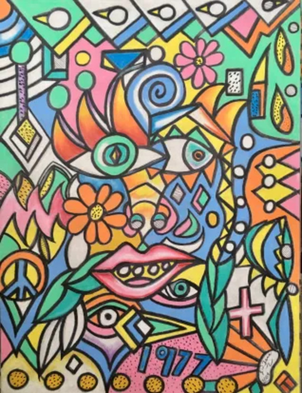 Experimental Drawing #1 by John W. Zenc