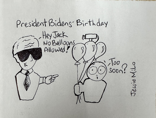 Not Titled (Biden's Birthday) by Jessie Milo