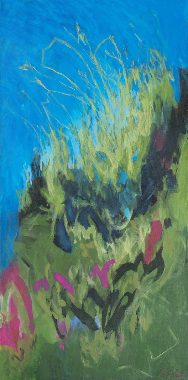 Aspiring Hillside by Linda Glass