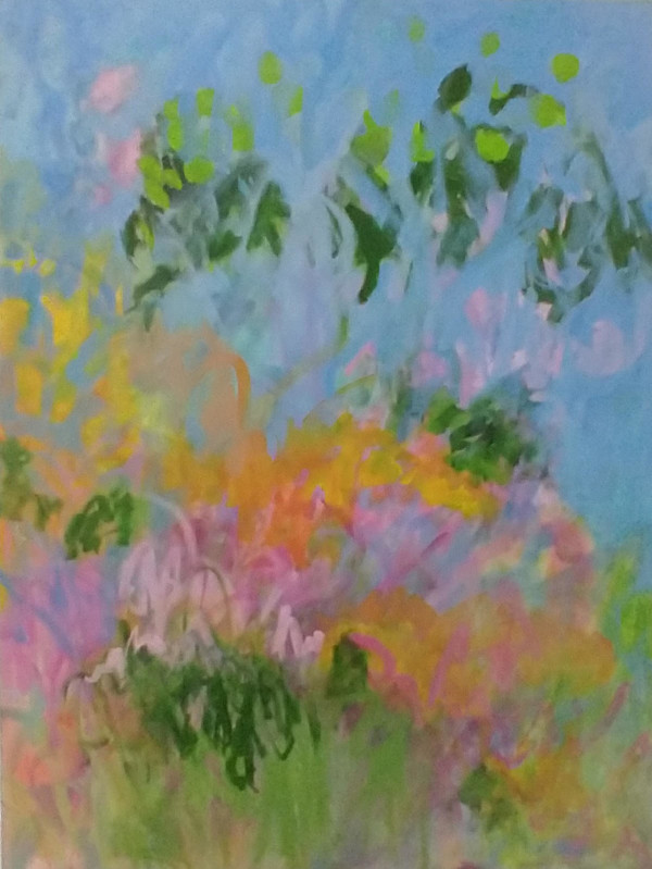 Flower Farm on Fire by Linda Glass