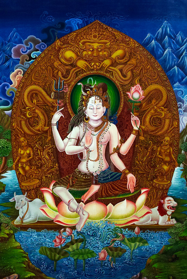 Ardhanarishwara by Mahesh Dongal