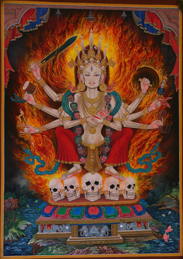 Dakshin Kali by Nanda Ram