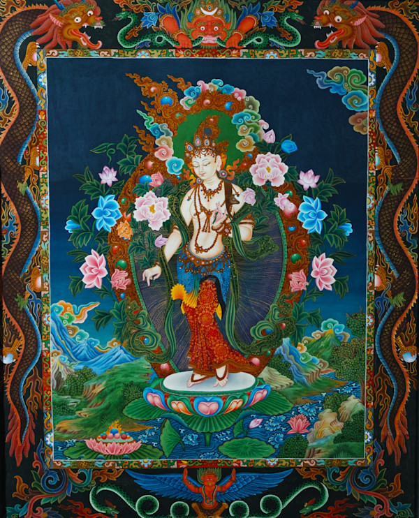 Standing White Tara by Sundar Simkhwala