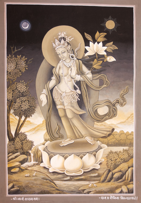 Standing Tara by Ratna Gopal Simkhwala, Rojina Simkhwala