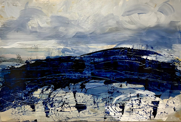 Blue Landscape by Lisa Herriott