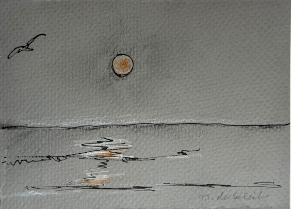Moonset  IV, Treasure Island by M. de Soleil