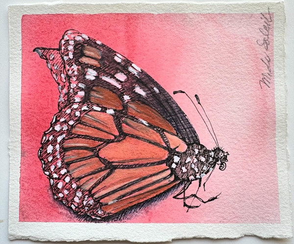 Monarch Study I by Margarete de Soleil
