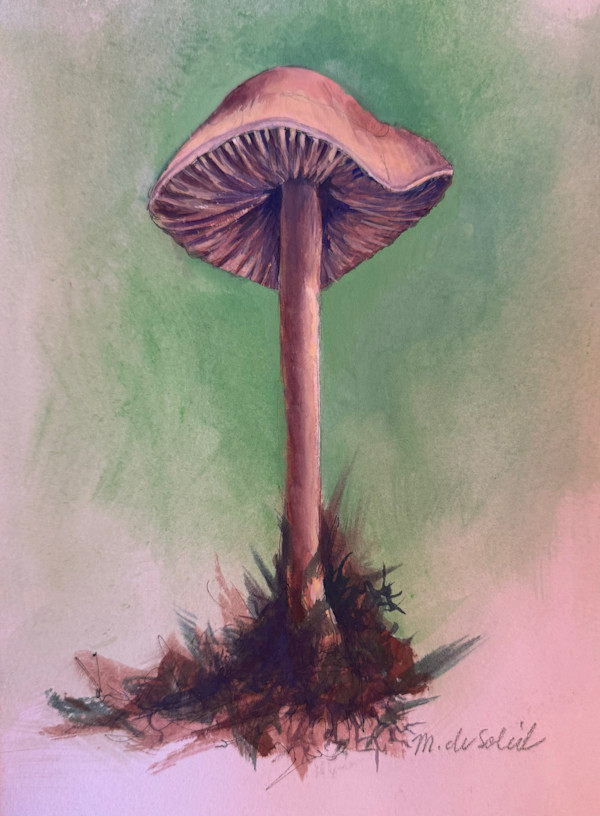Mushroom Study by Margarete de Soleil