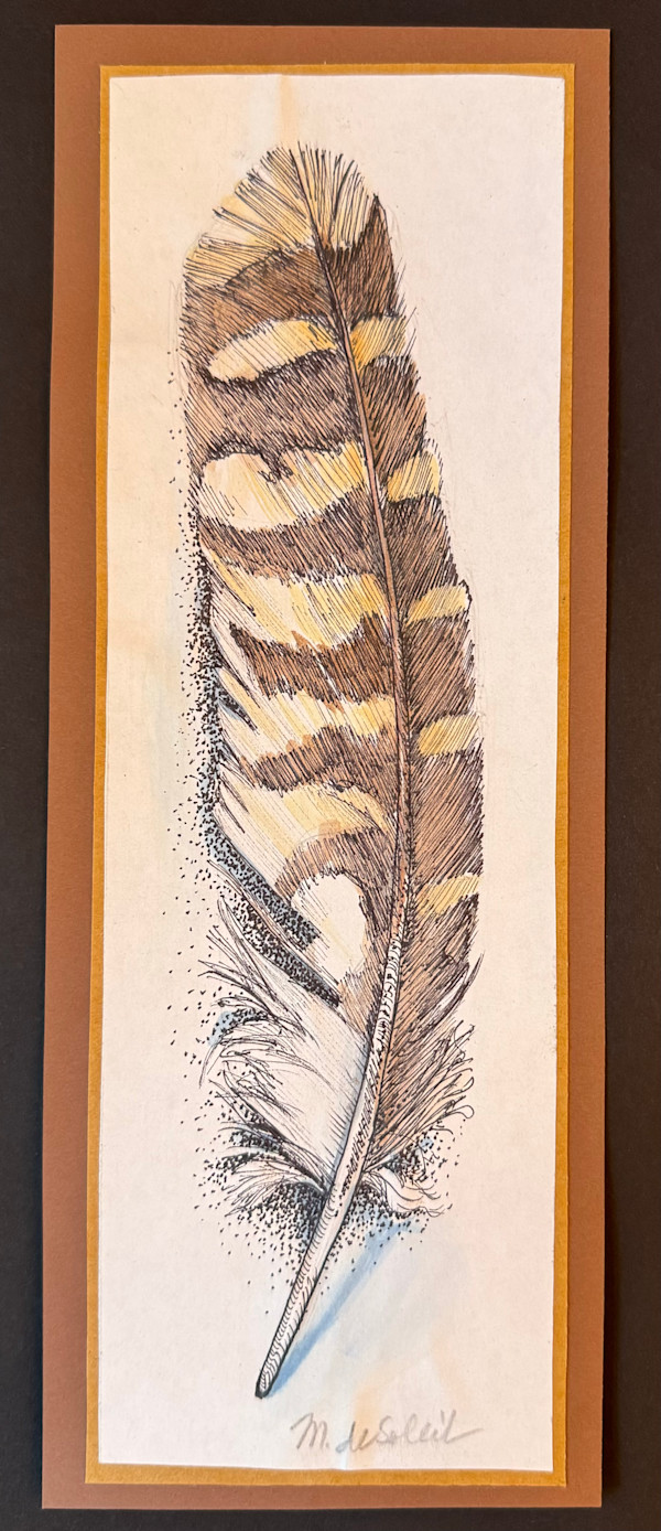 Owl Feather by Margarete de Soleil