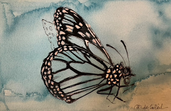 Monarch Study II by Margarete de Soleil
