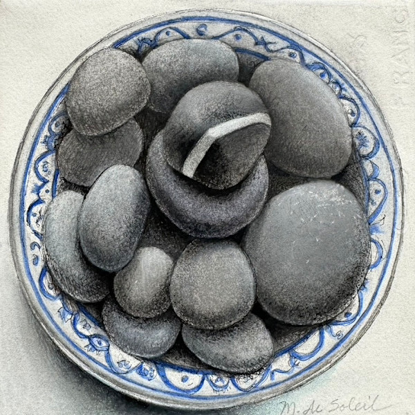 Mutable Stones XXIII by Margarete de Soleil
