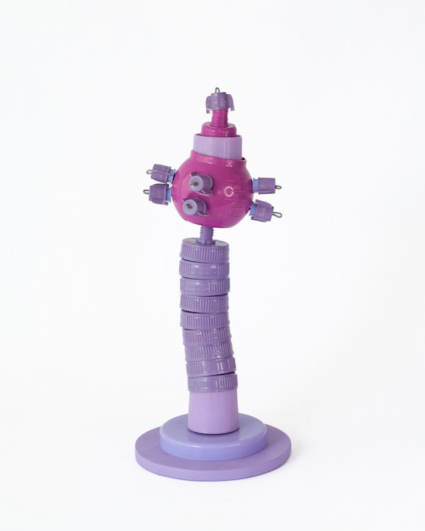Impossible Plant IV (purple) by Eve De Jong