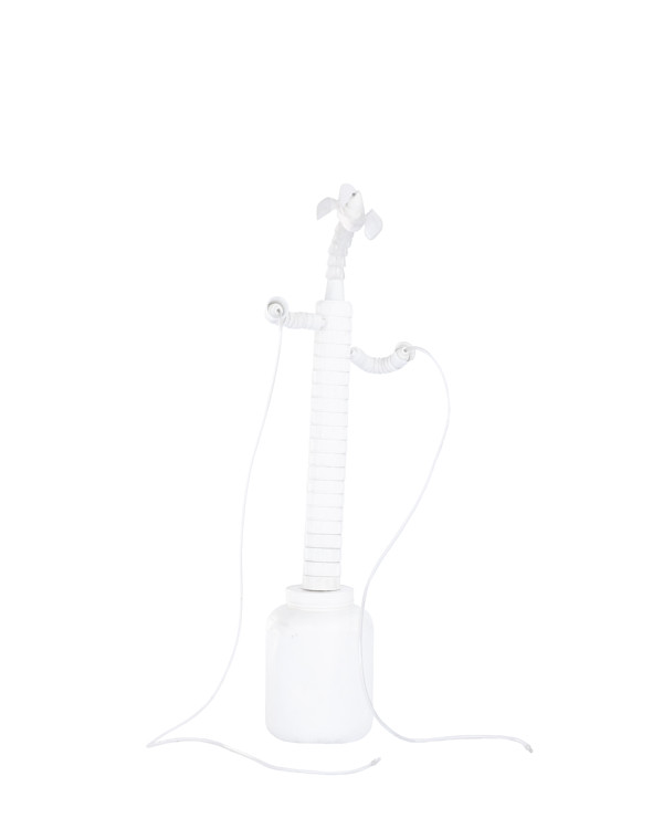 Giant Impossible Plant XII (white) by Eve De Jong