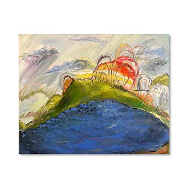 Rainbow Dream Landscape by Kaitlyn Tucek, Image 1.