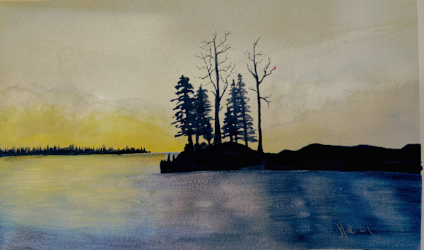 Lake Blaine by Jeanette Perez