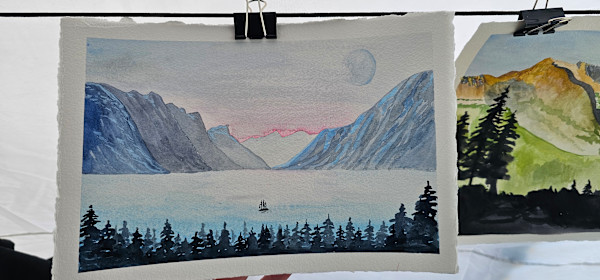 Sunrise over St Mary's by Jeanette Perez