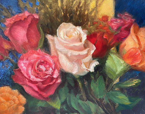 Firework Roses by James A. Burrell