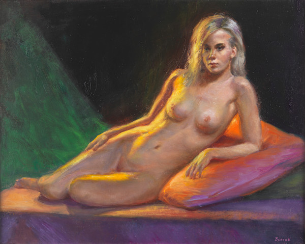 Courtney Under Yellow by James A. Burrell