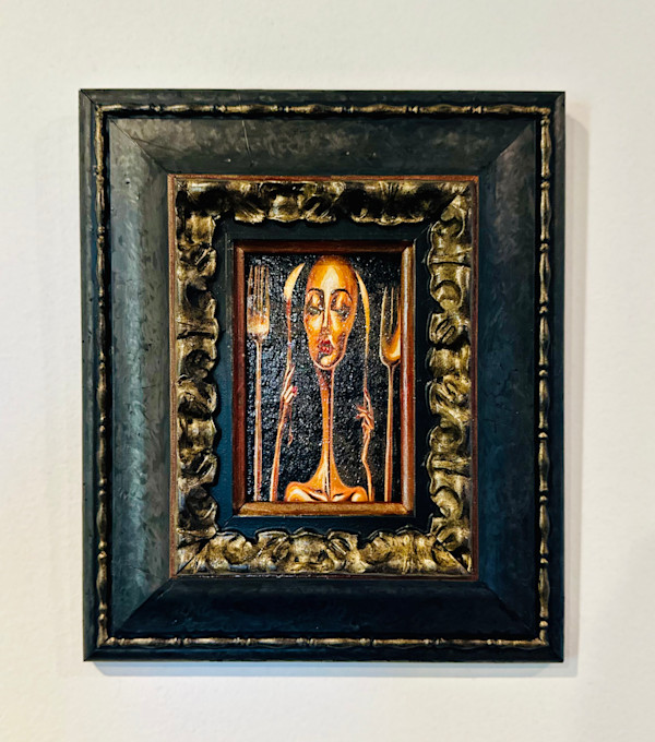 "Petite Appetite: golden girl No. 1" by OREN KAYA DAYAN