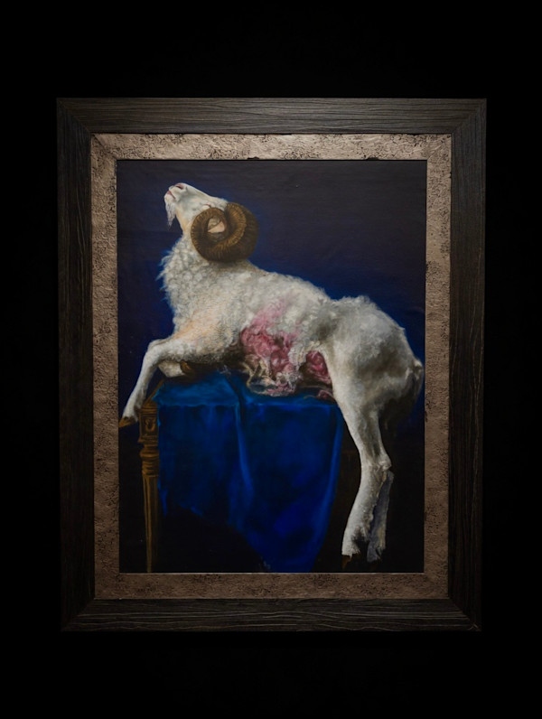 “Wound in Wool: The Ram” by O. KAYA, Image 2.