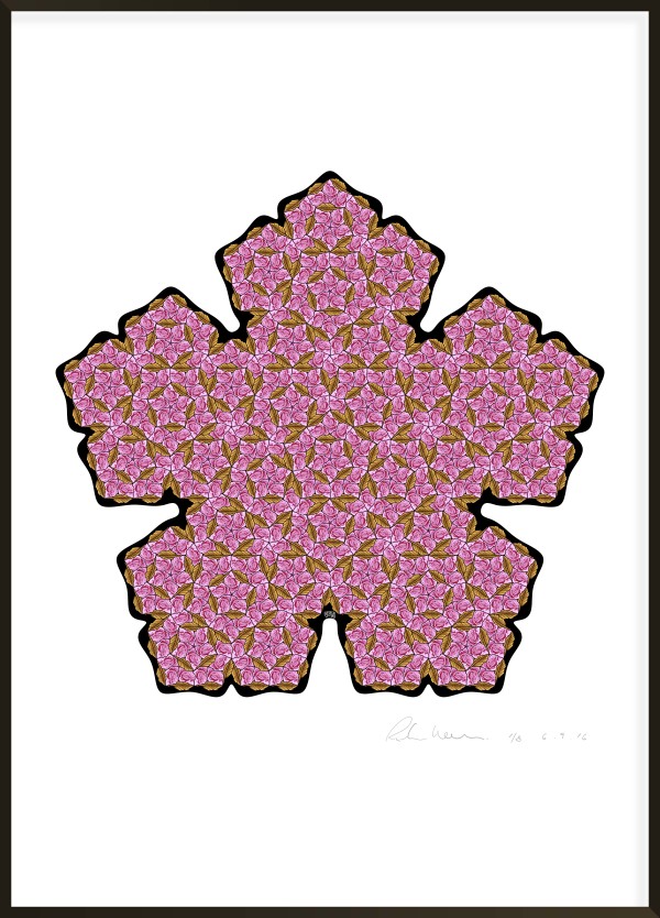 Pen-Rose Tiling I 3/8 by Richard Hassell