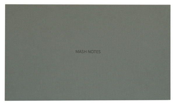 Mash Notes (with Lytle Shaw), 2019 #1 by Brad Brown