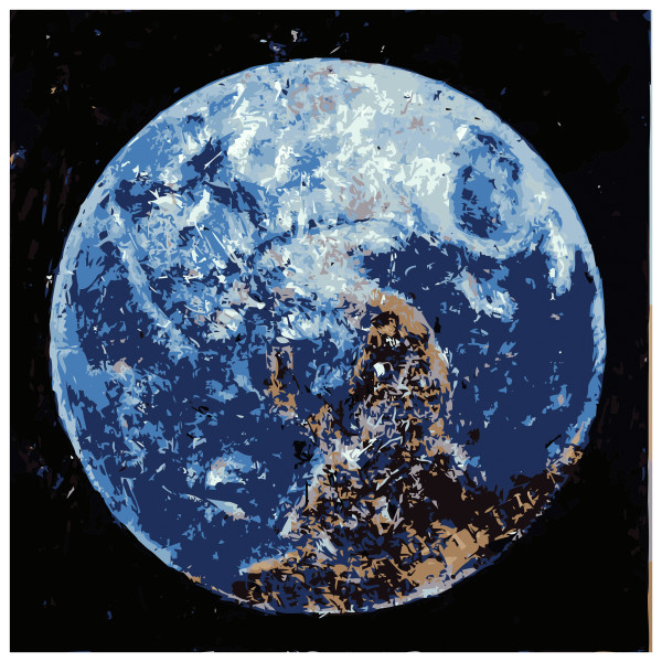 Blue Marble nº 1 2/7 by Christoph Müller