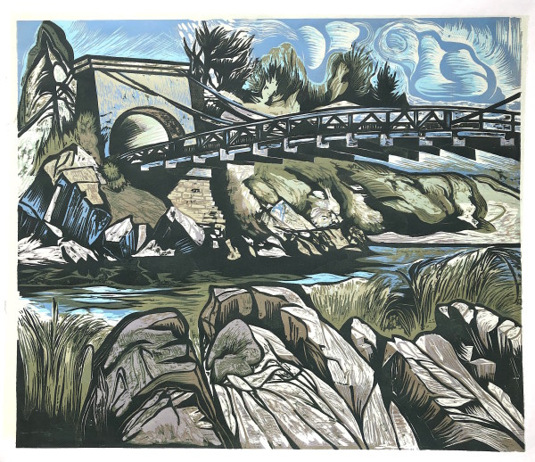 Chain Bridge 2/19 by Don Gorvett