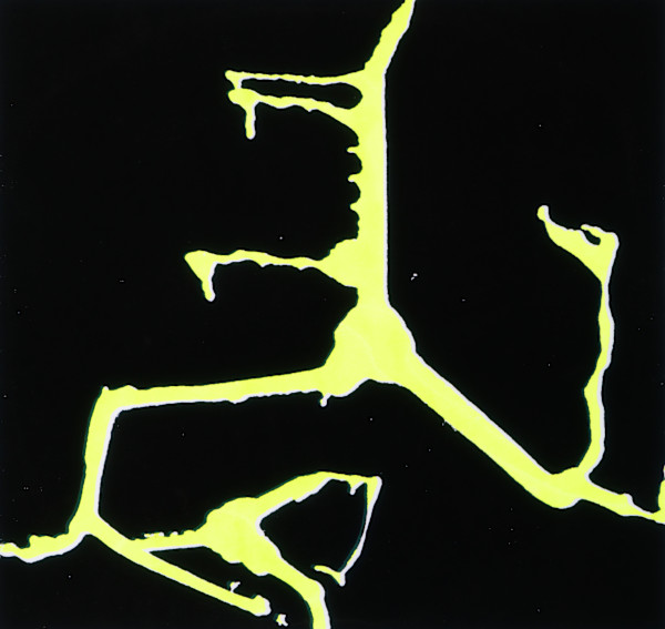 Ink Drops Yellow 5/10 by Katherine Keltner